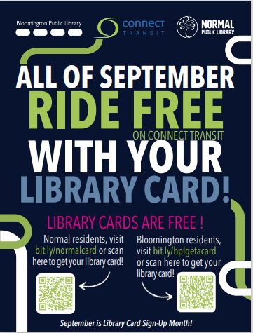 Ride Free with your Library Card 